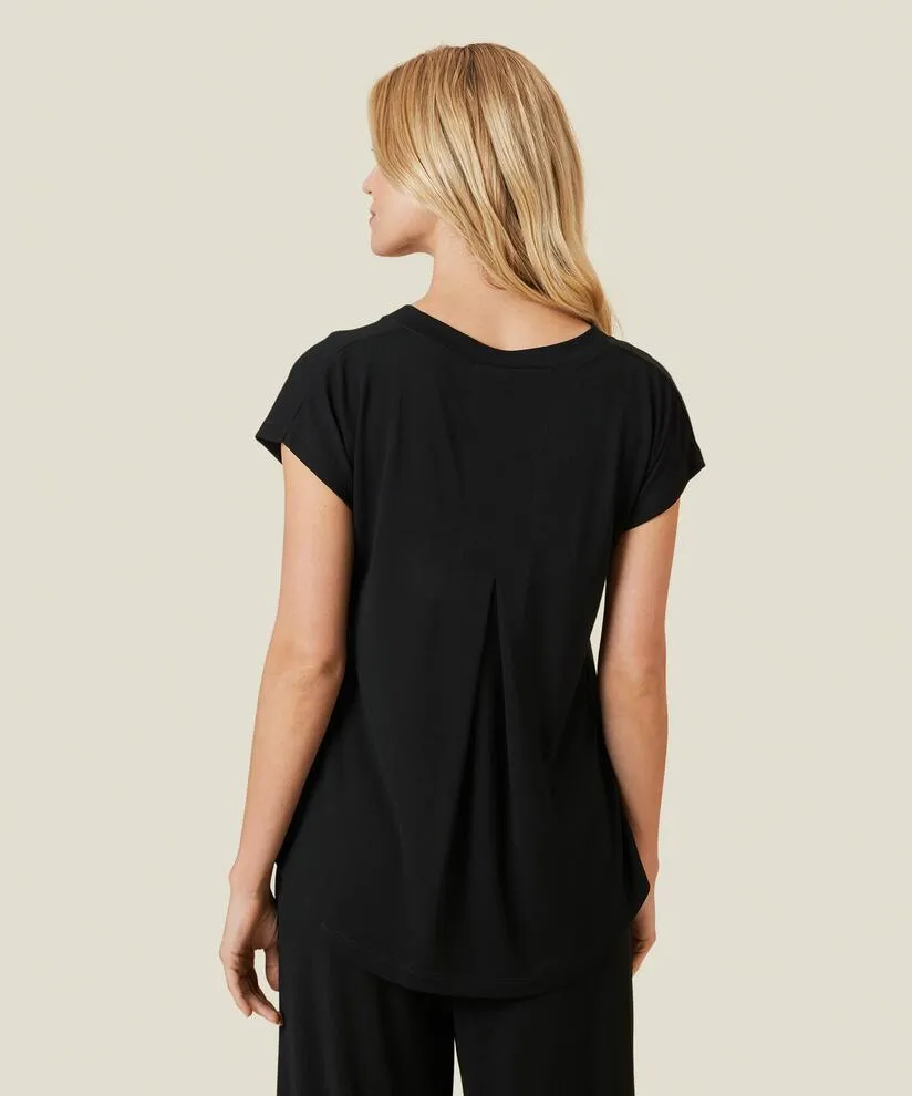 1002960 MaEfa Basic Top  - Black