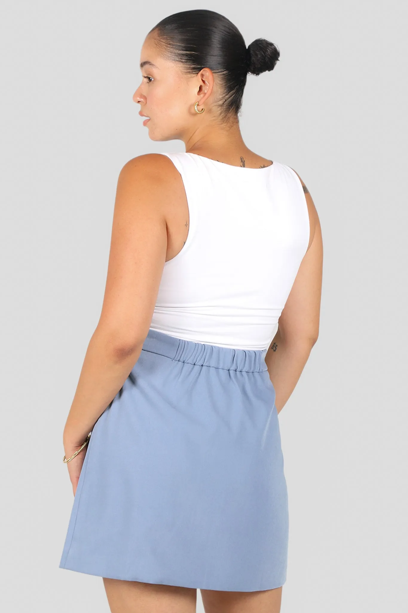 ANA SKIRT POWDER BLUE