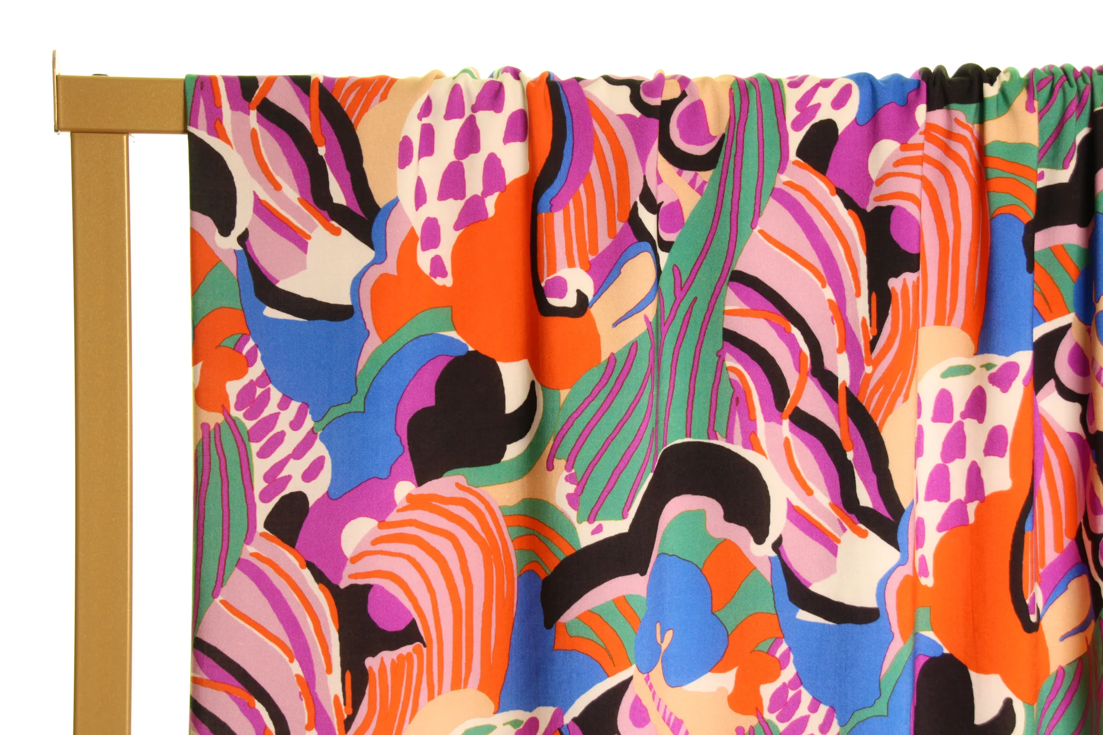 Atelier Jupe-Colourful artistic viscose