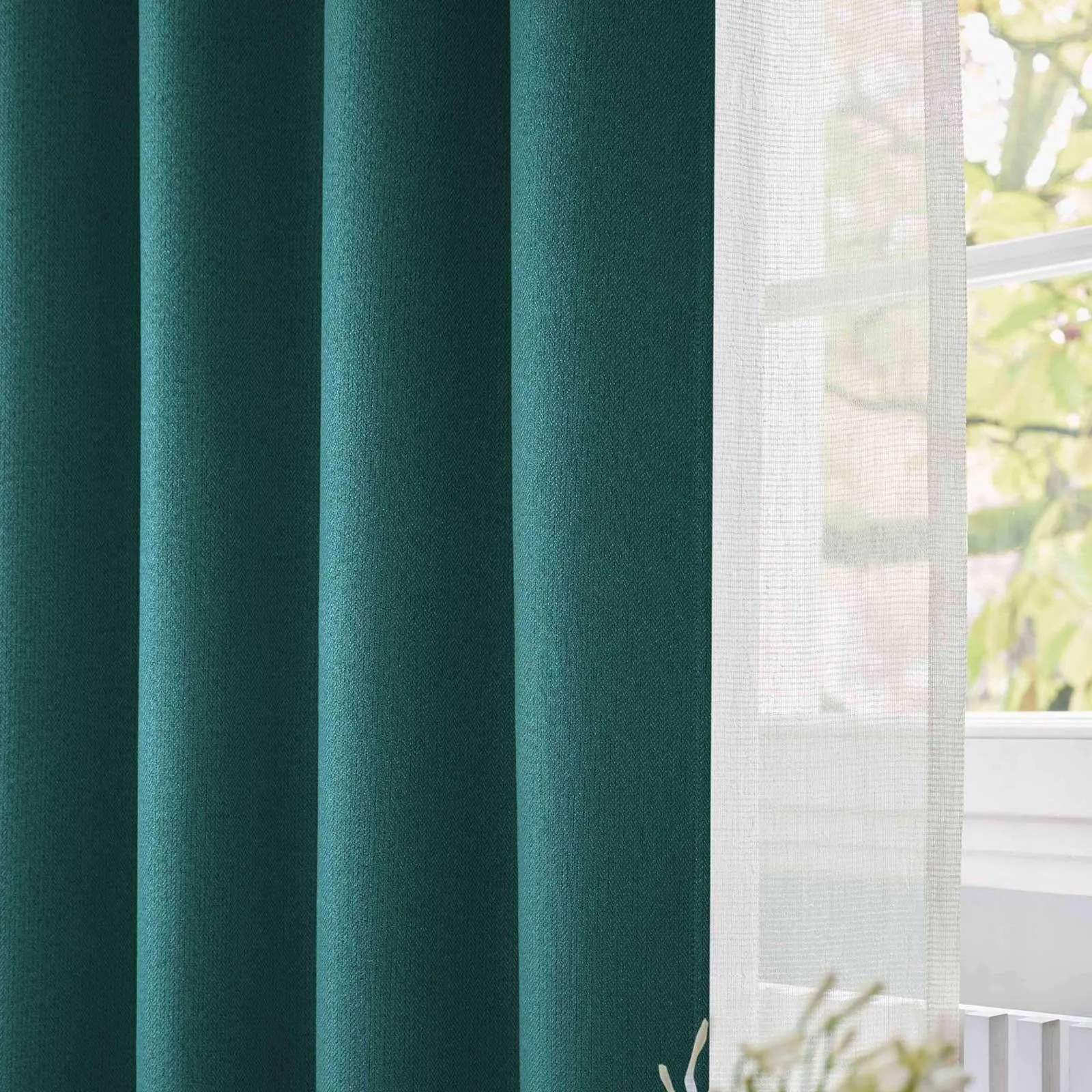 Athos Blackout Eyelet Curtains