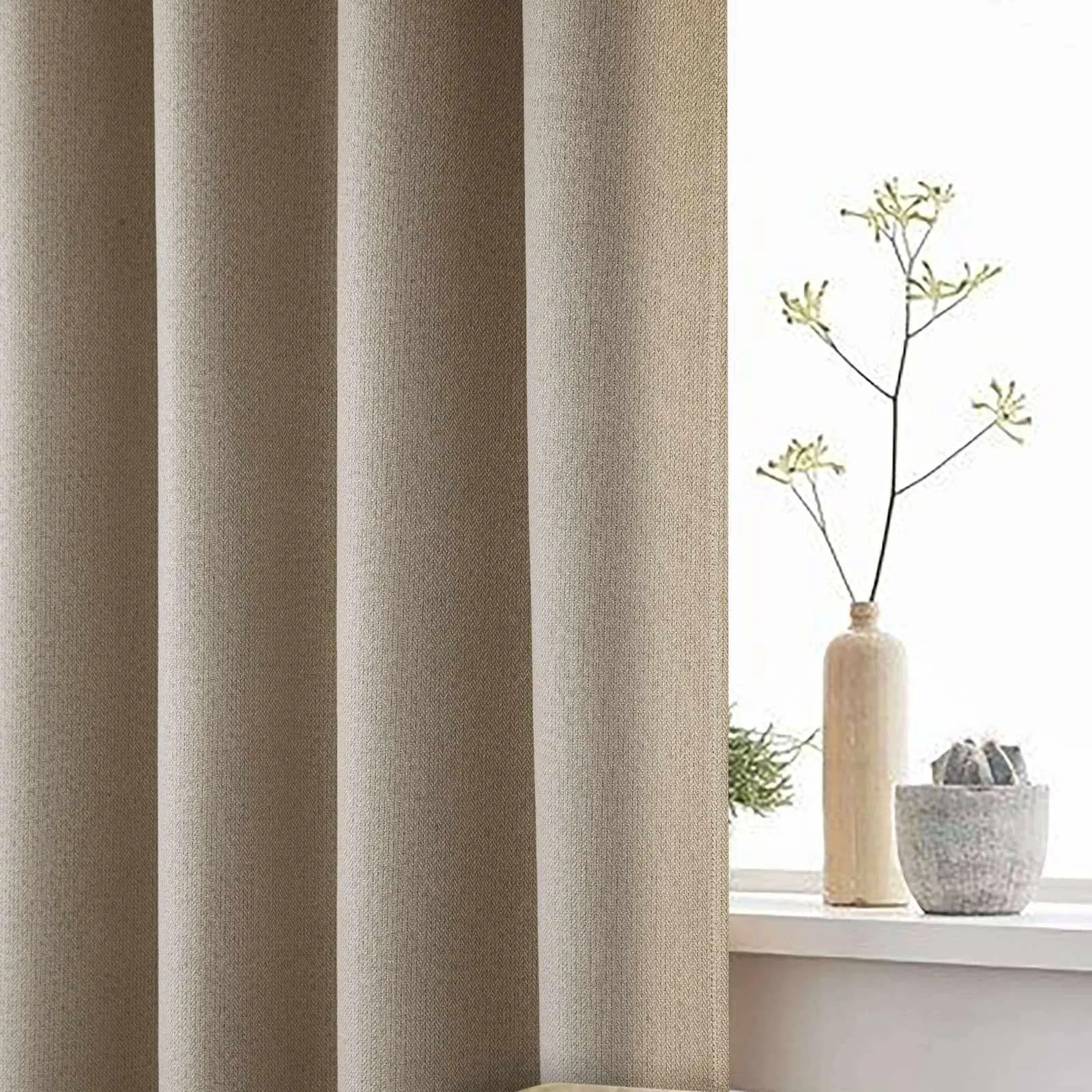 Athos Blackout Eyelet Curtains