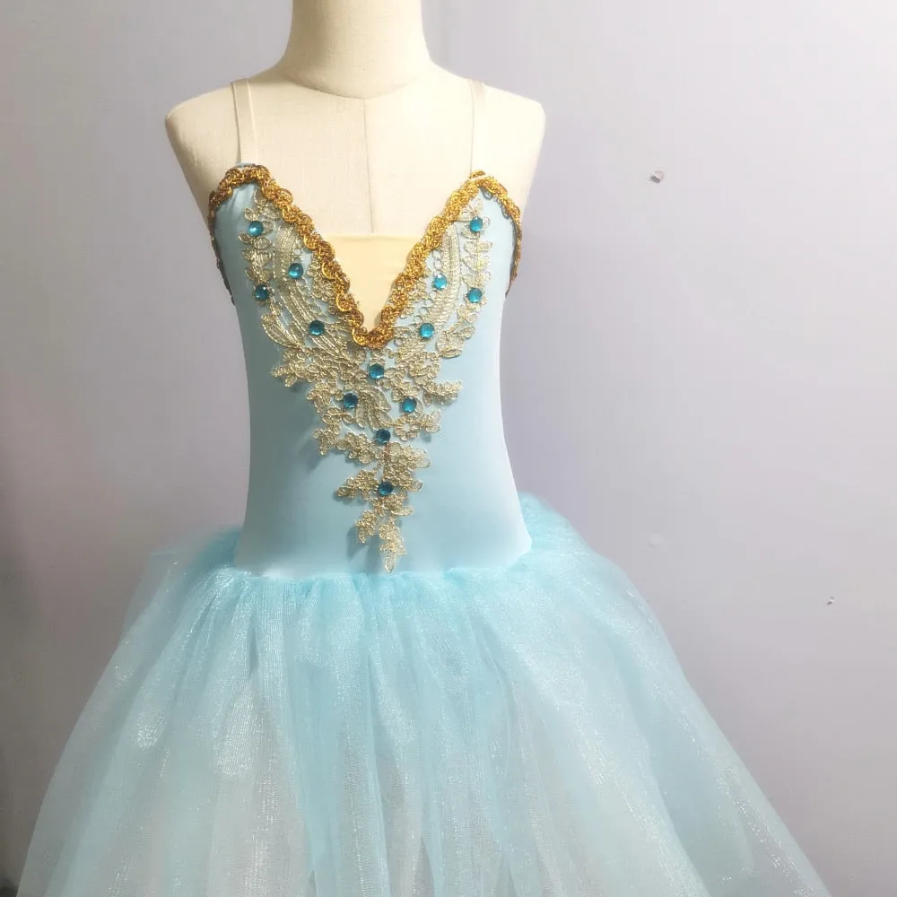 Ballerina Dancewear Long Ballet Tutu Girls and Women