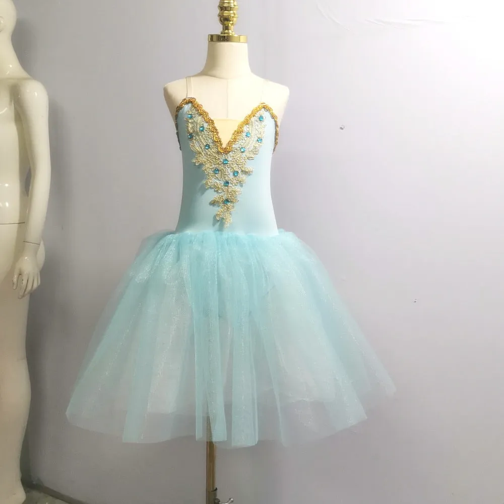 Ballerina Dancewear Long Ballet Tutu Girls and Women