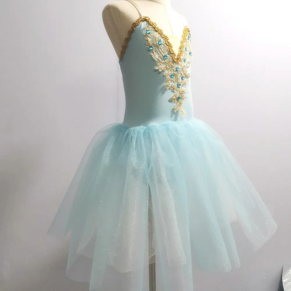 Ballerina Dancewear Long Ballet Tutu Girls and Women