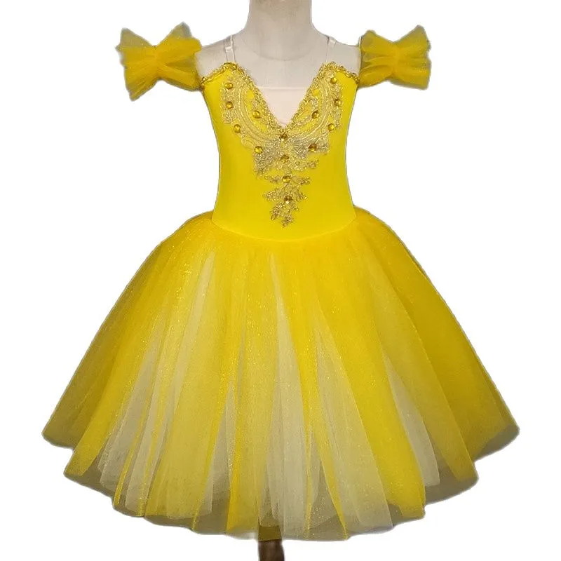 Ballerina Dancewear Long Ballet Tutu Girls and Women