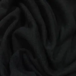 Black Bamboo/Cotton Jersey Fabric - 200 GSM, $10.91/yd, 15 yards