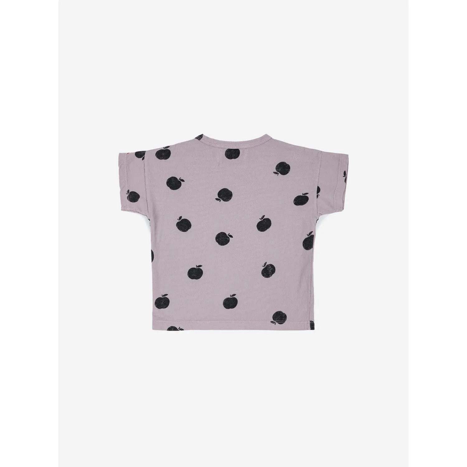 Bobo Choses Lavender Poma All Over Short Sleeve T-Shirt