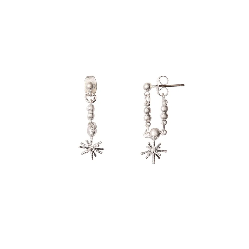 Bright Star Chain Earrings