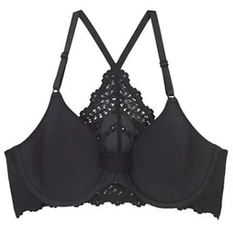 B.Tempt'd Eyelet Front Close Bra