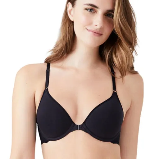 B.Tempt'd Eyelet Front Close Bra