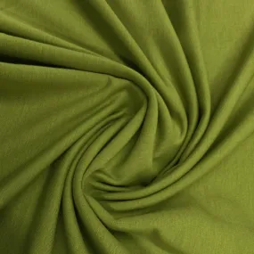 Chartreuse Bamboo/Spandex Jersey Fabric - 240 GSM, $11.35/yd, 15 yards