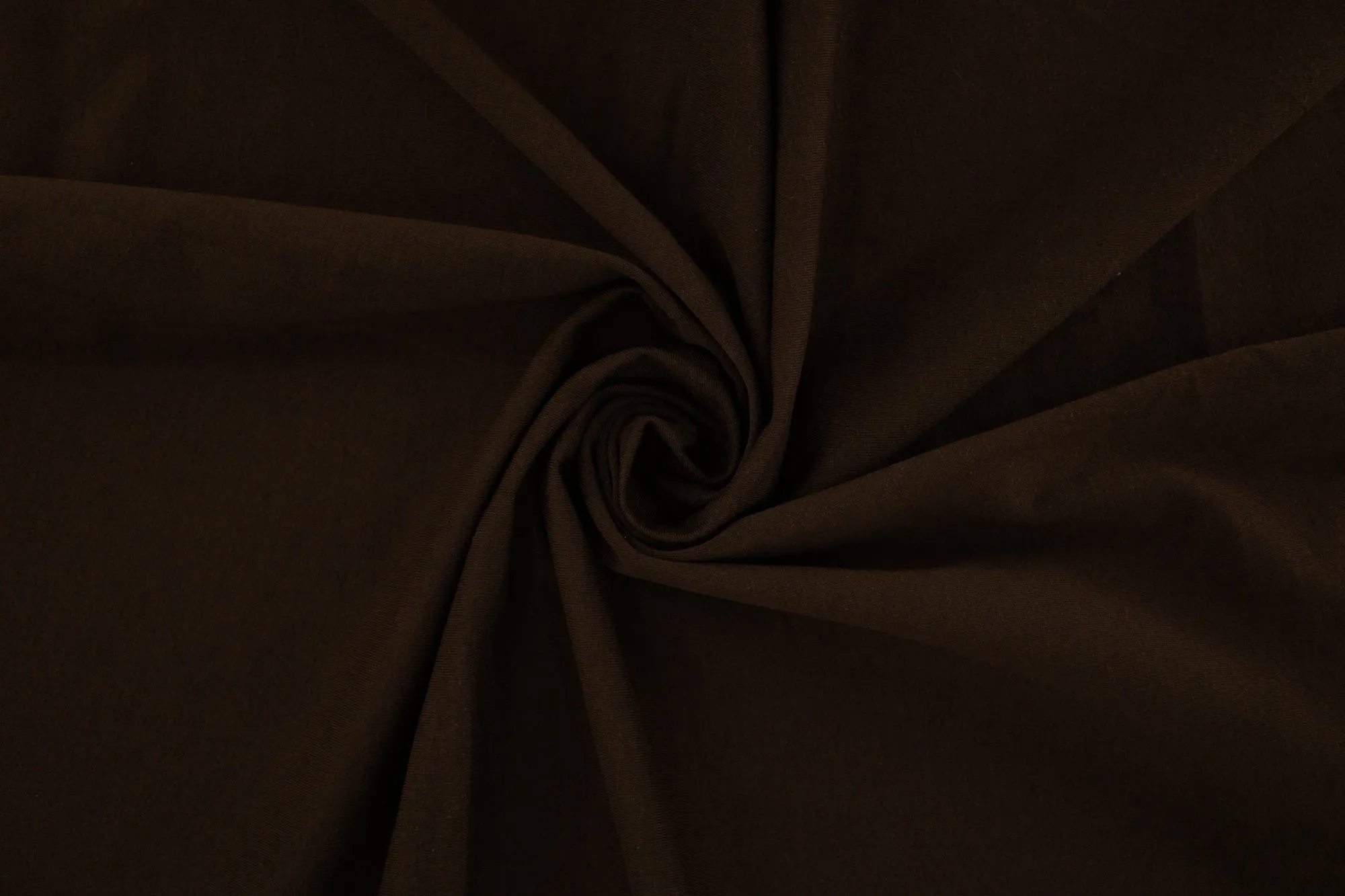 Chocolate - LUXE Solids Jersey Knit - 1/2 Metre