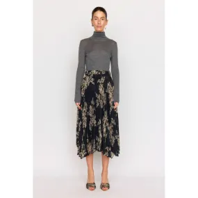 Christy Lynn Gwen Skirt -Black Rose