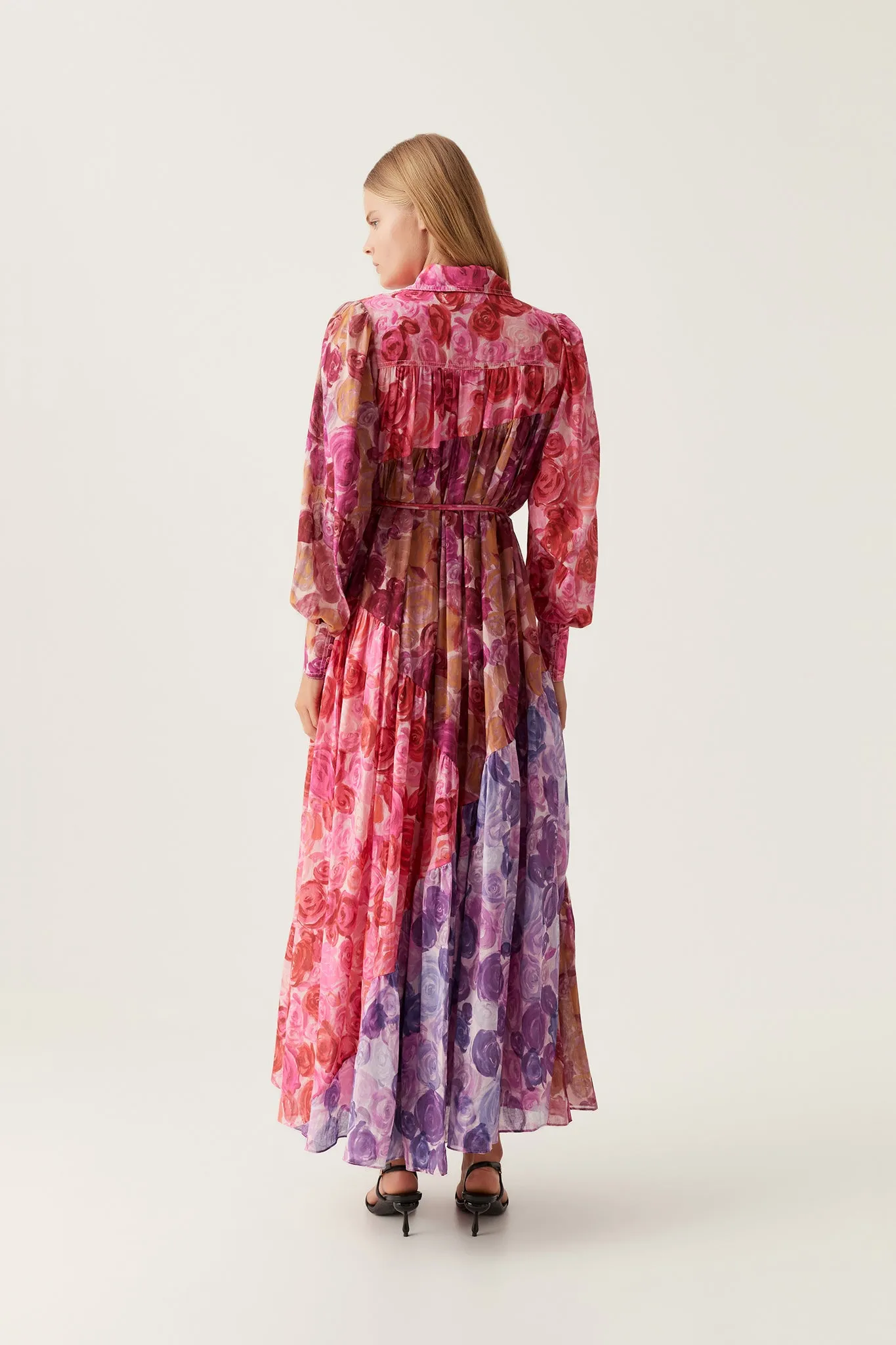 Collisions Smock Maxi Dress