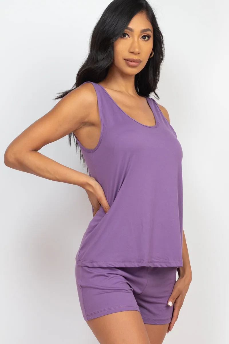 Comfy Tank Top & Shorts Set (CAPELLA)