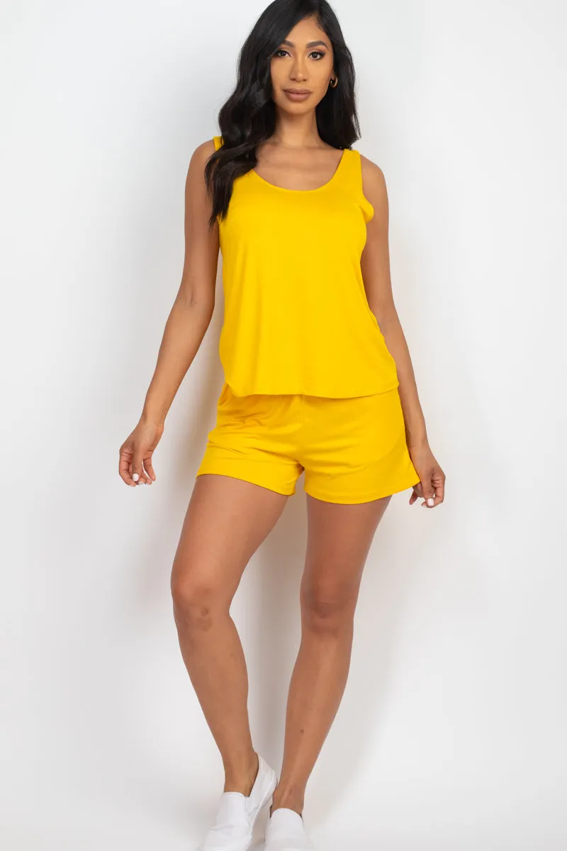 Comfy Tank Top & Shorts Set (CAPELLA)