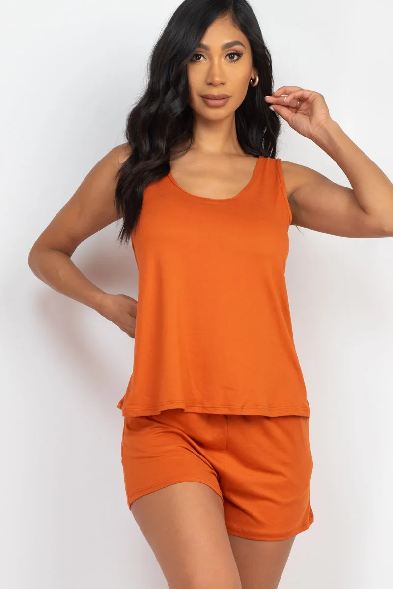 Comfy Tank Top & Shorts Set (CAPELLA)