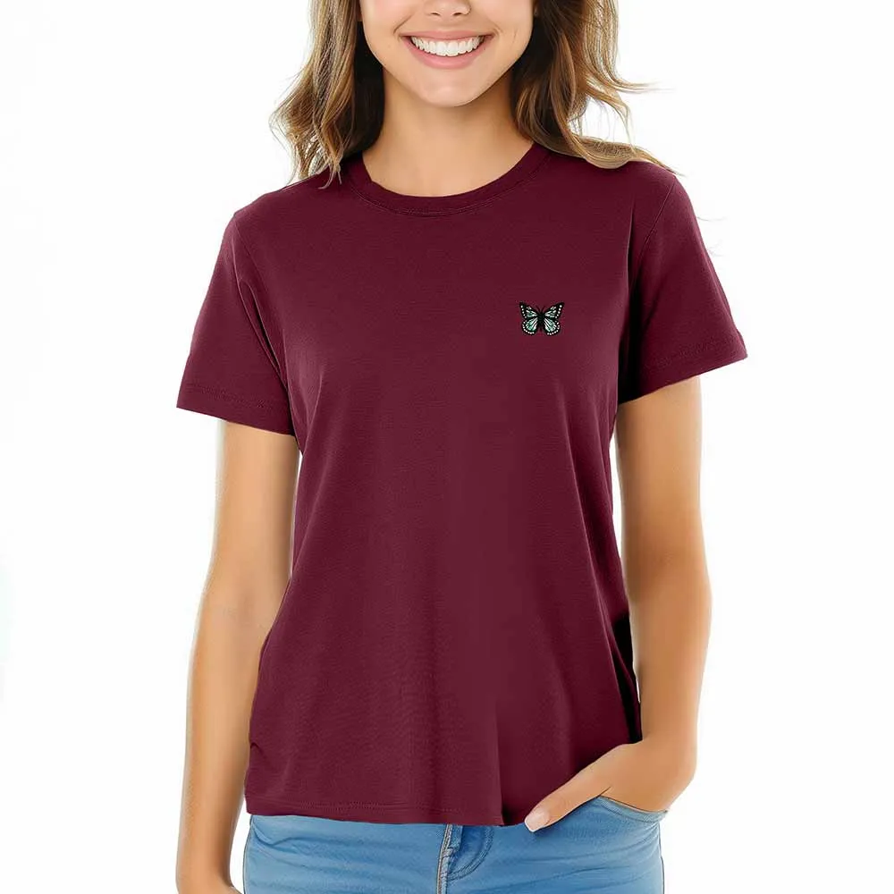 Dalix Butterfly Womens Relaxed Tee