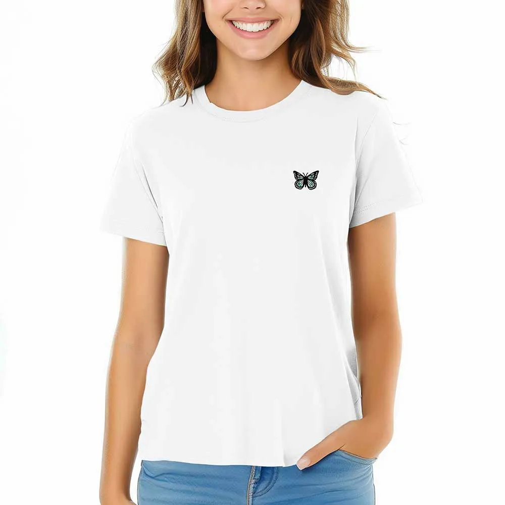 Dalix Butterfly Womens Relaxed Tee