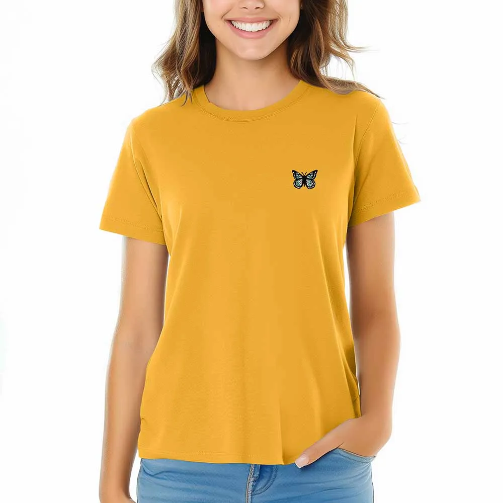 Dalix Butterfly Womens Relaxed Tee