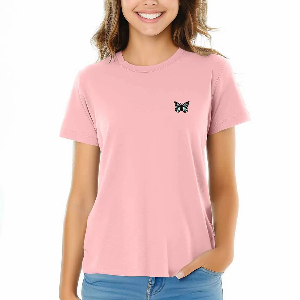 Dalix Butterfly Womens Relaxed Tee