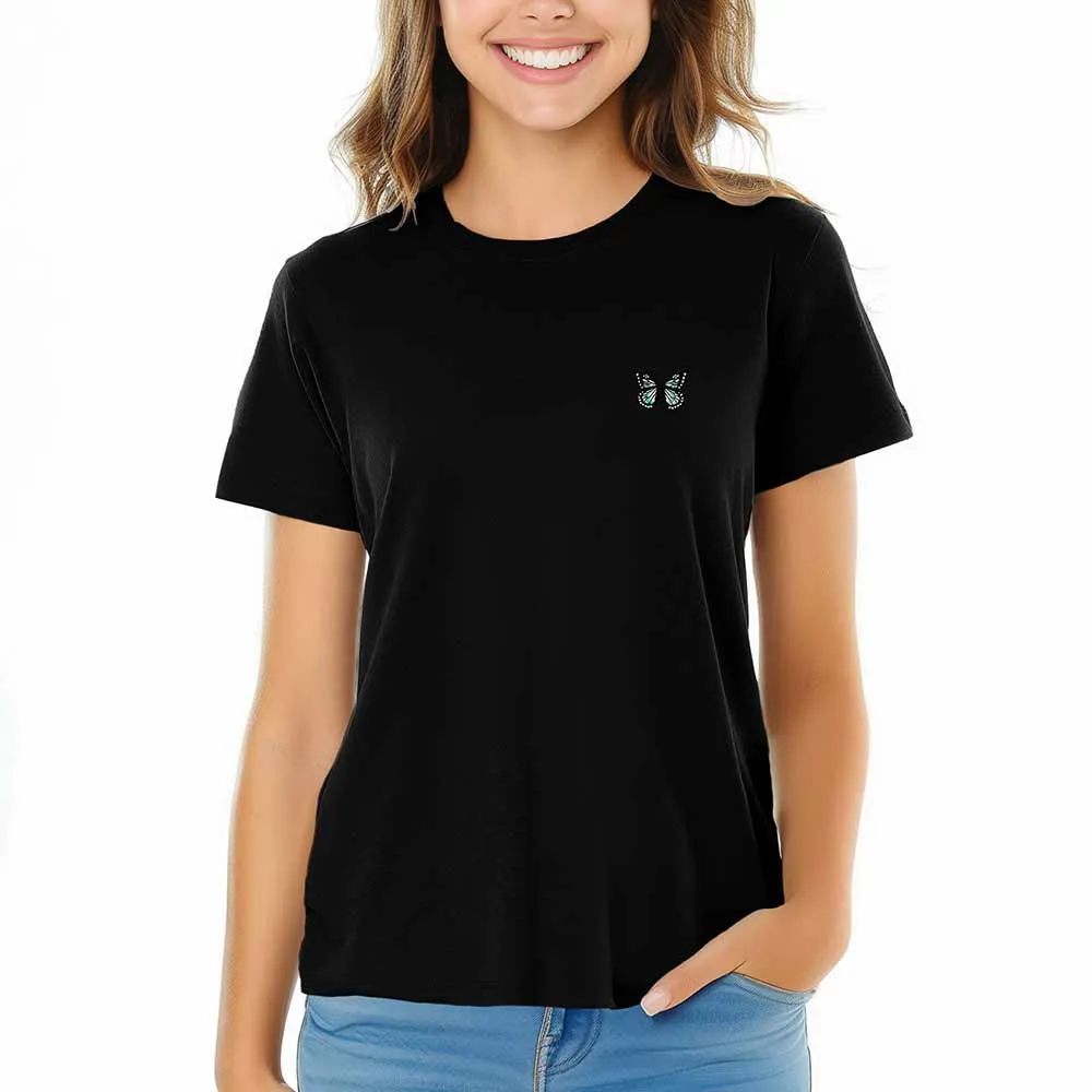 Dalix Butterfly Womens Relaxed Tee