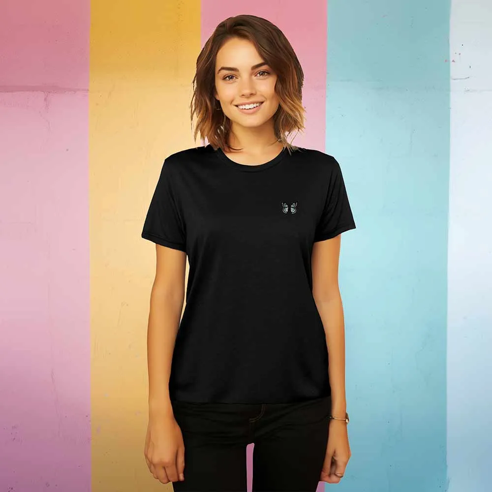 Dalix Butterfly Womens Relaxed Tee