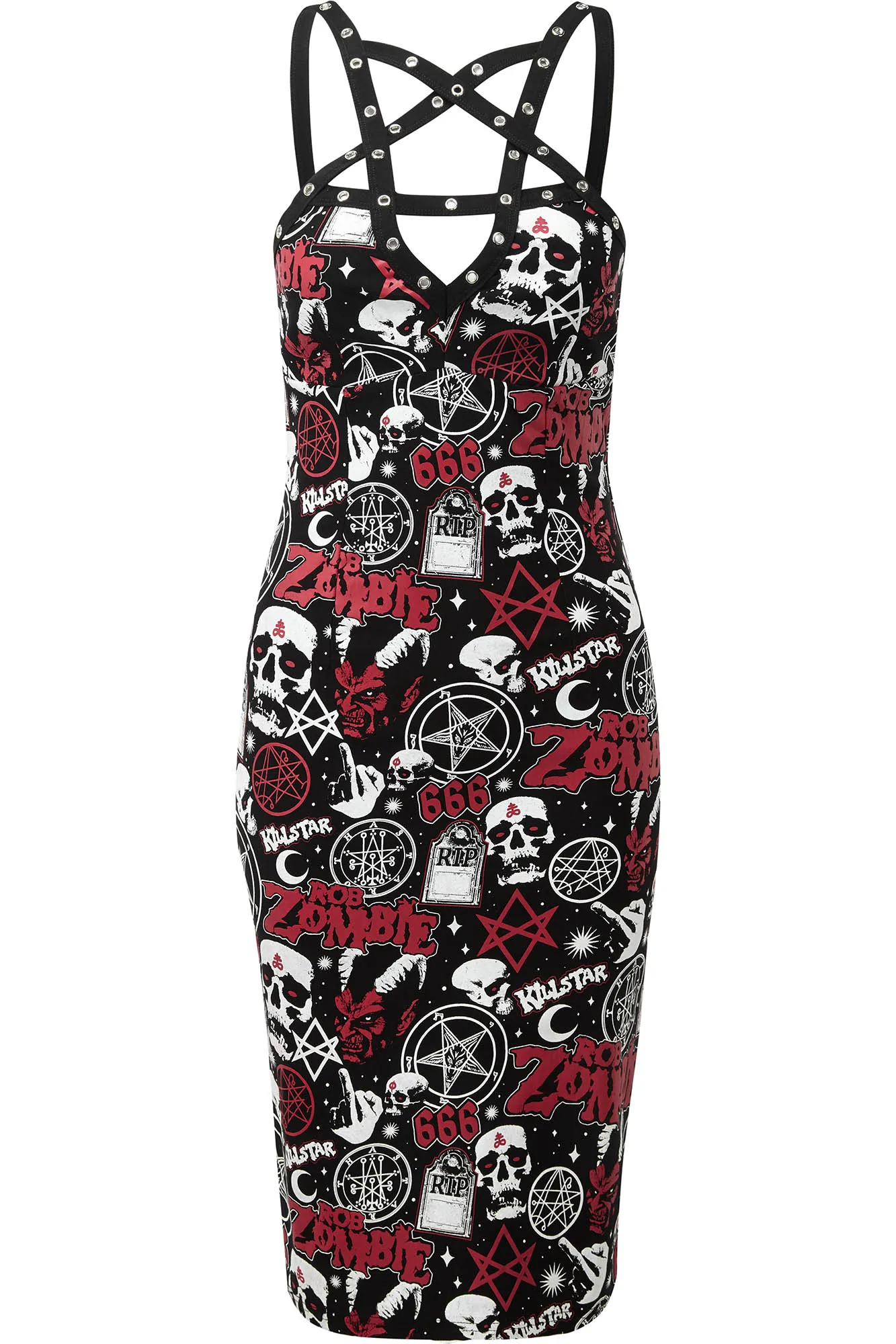 Demonoid Midi Dress