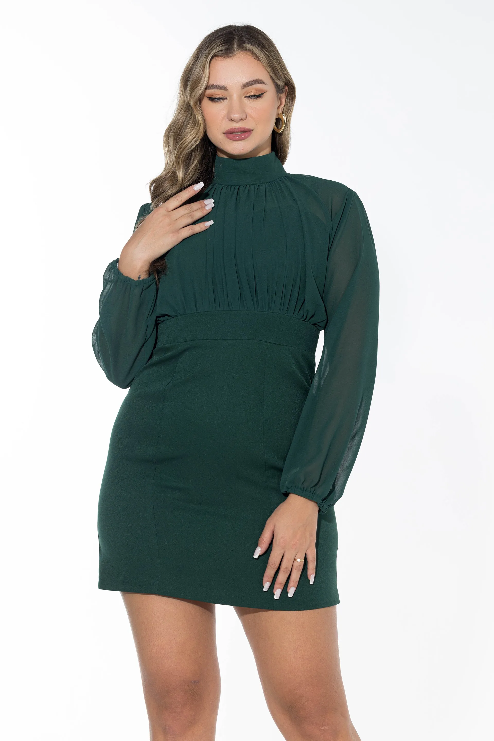 Evergreen Elegance Mini - Emerald Green