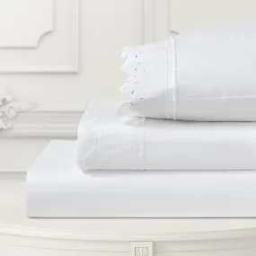 Eyelet Sheet Set