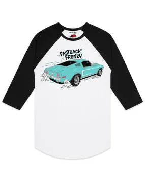 Fastback Frenzy Raglan Tee