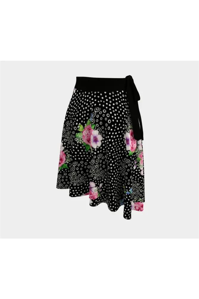 Floral Cascades Wrap Skirt