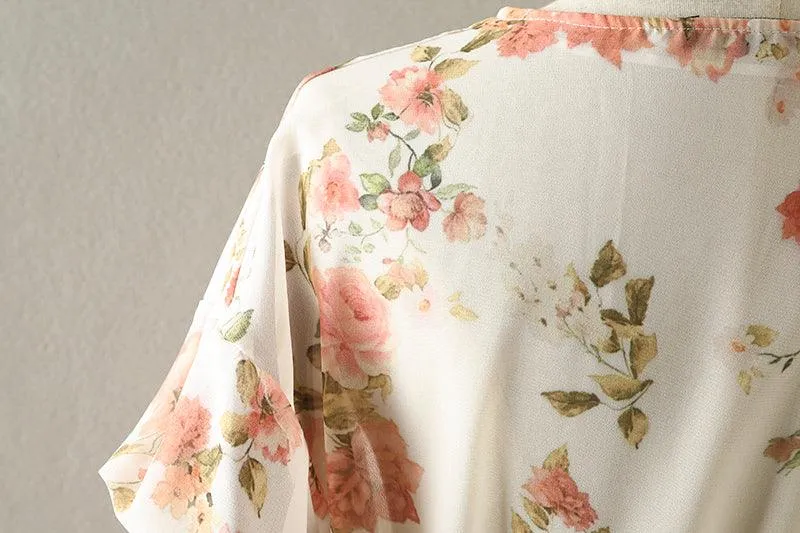 FLORAL DREAM WRAP TOP