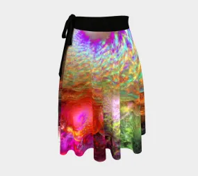 FRACTAL UNIVERSE WRAP SKIRT | YANTRART