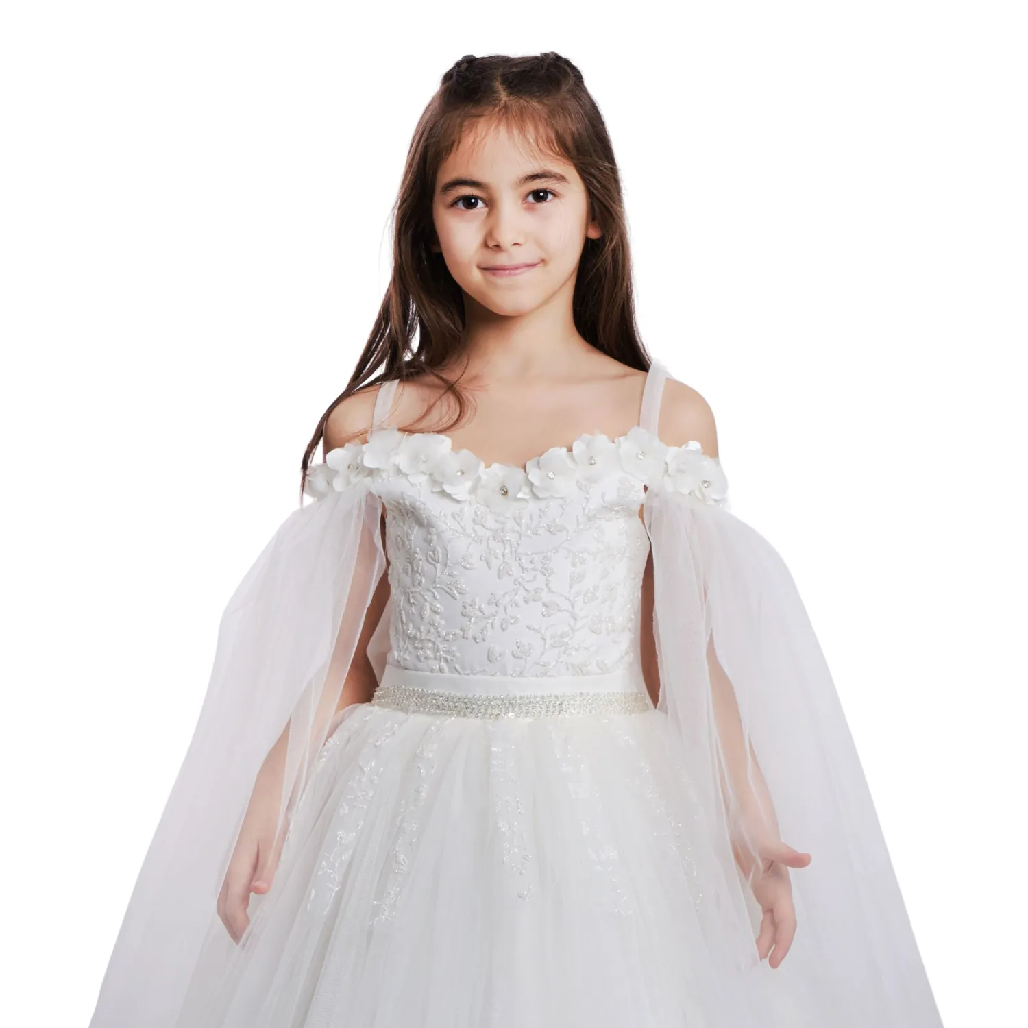 Graceful Garden Girls Formal Dress