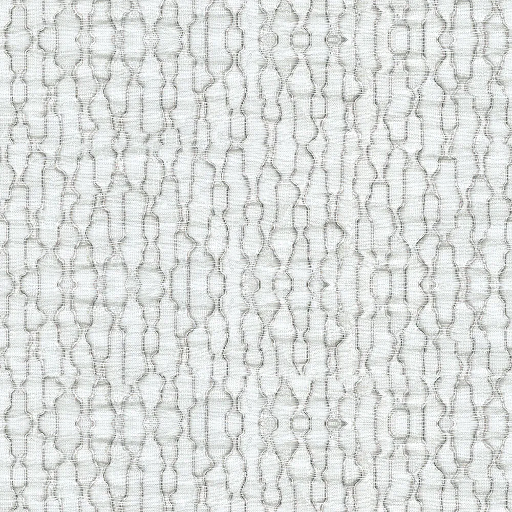 Grey Sheer Drapery Fabric