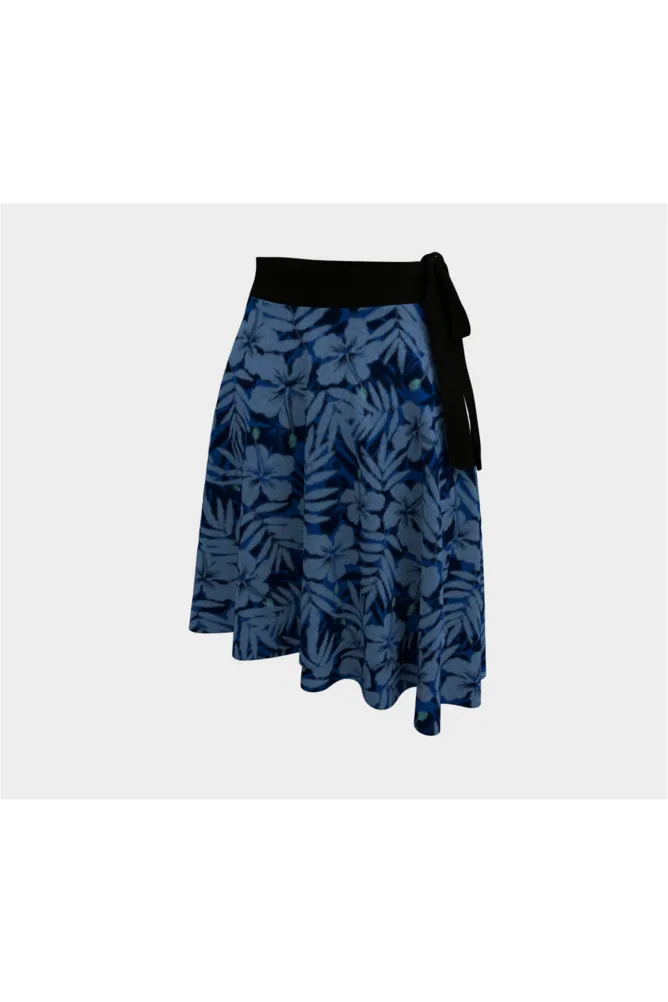 Hibiscus Luau Wrap Skirt