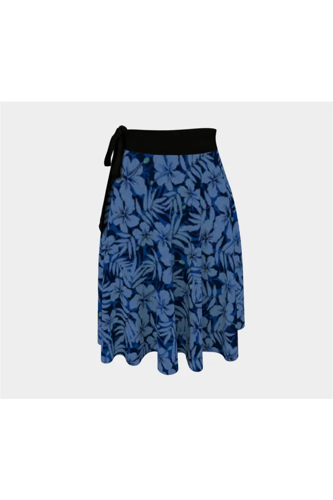 Hibiscus Luau Wrap Skirt