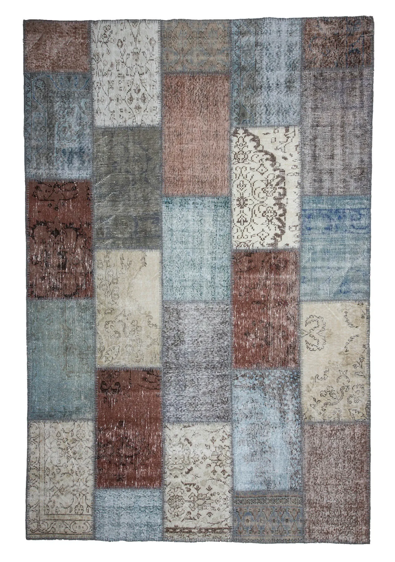 Lee - Vintage Turkish Patchwork Rug