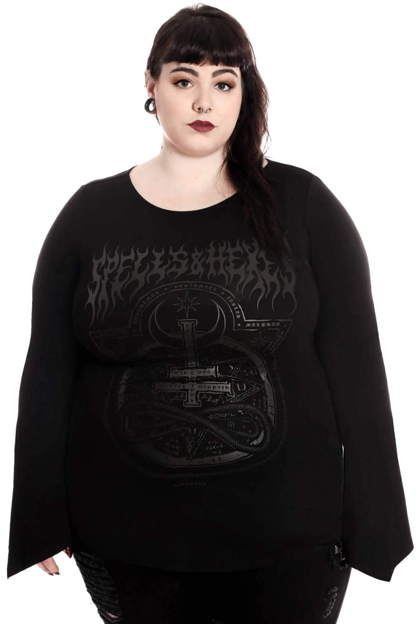 Leya Long Sleeve Top [PLUS]