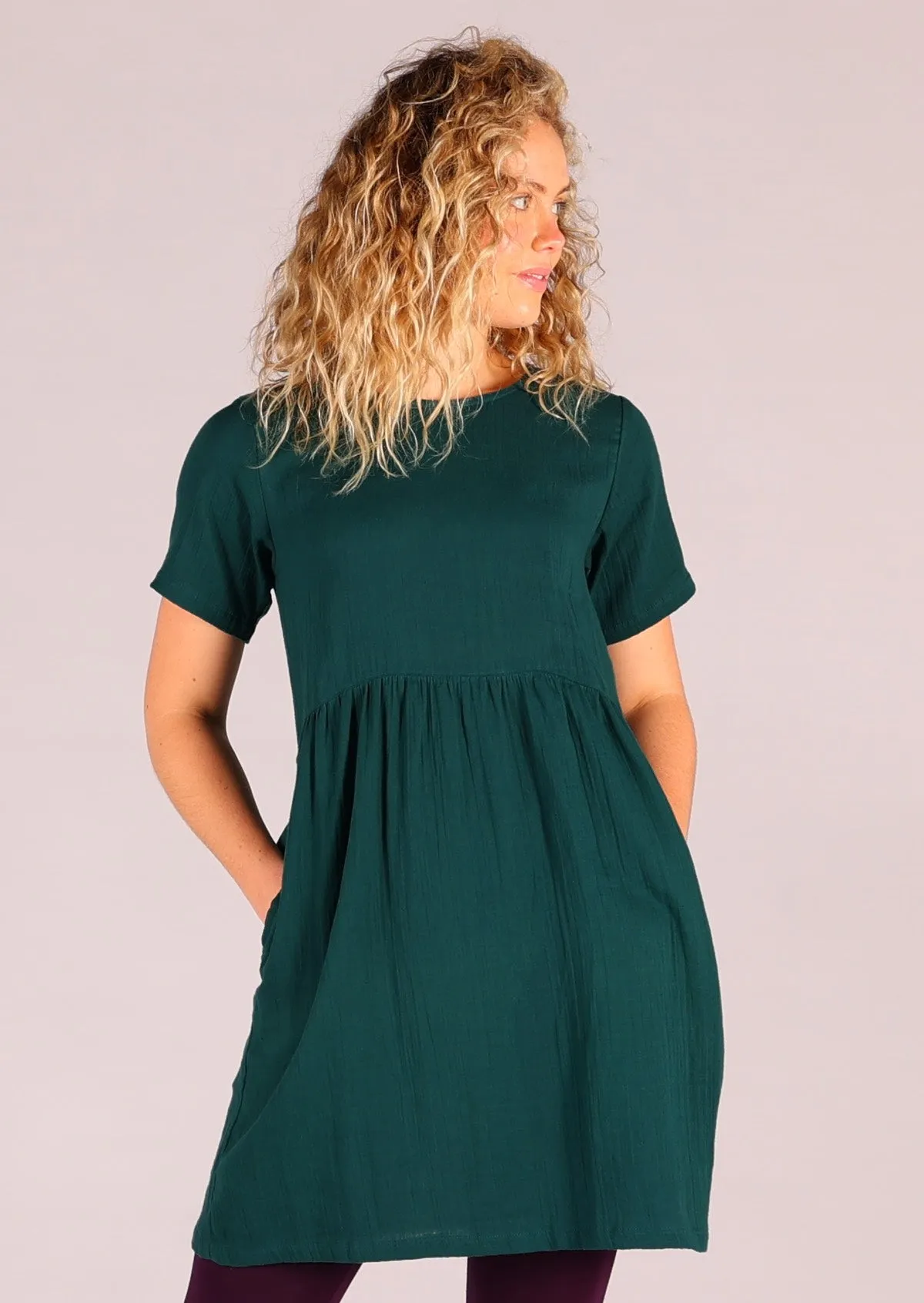 Mabel Dress Deep Teal