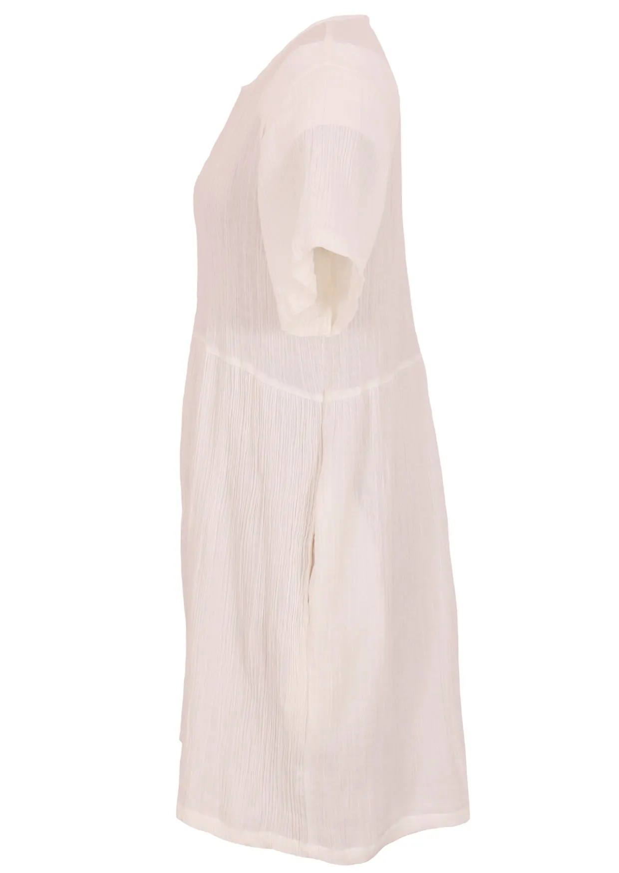 Mabel Dress Natural White