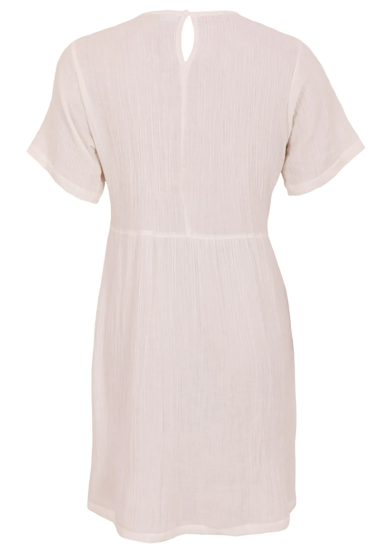 Mabel Dress Natural White