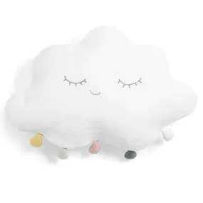 Mamas & Papas Cushion - White Pompom Cloud