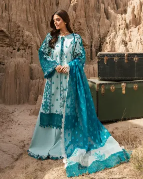 Maria Osama Khan Nasheman-05 Pariwash Premium Lawn Collection 2022