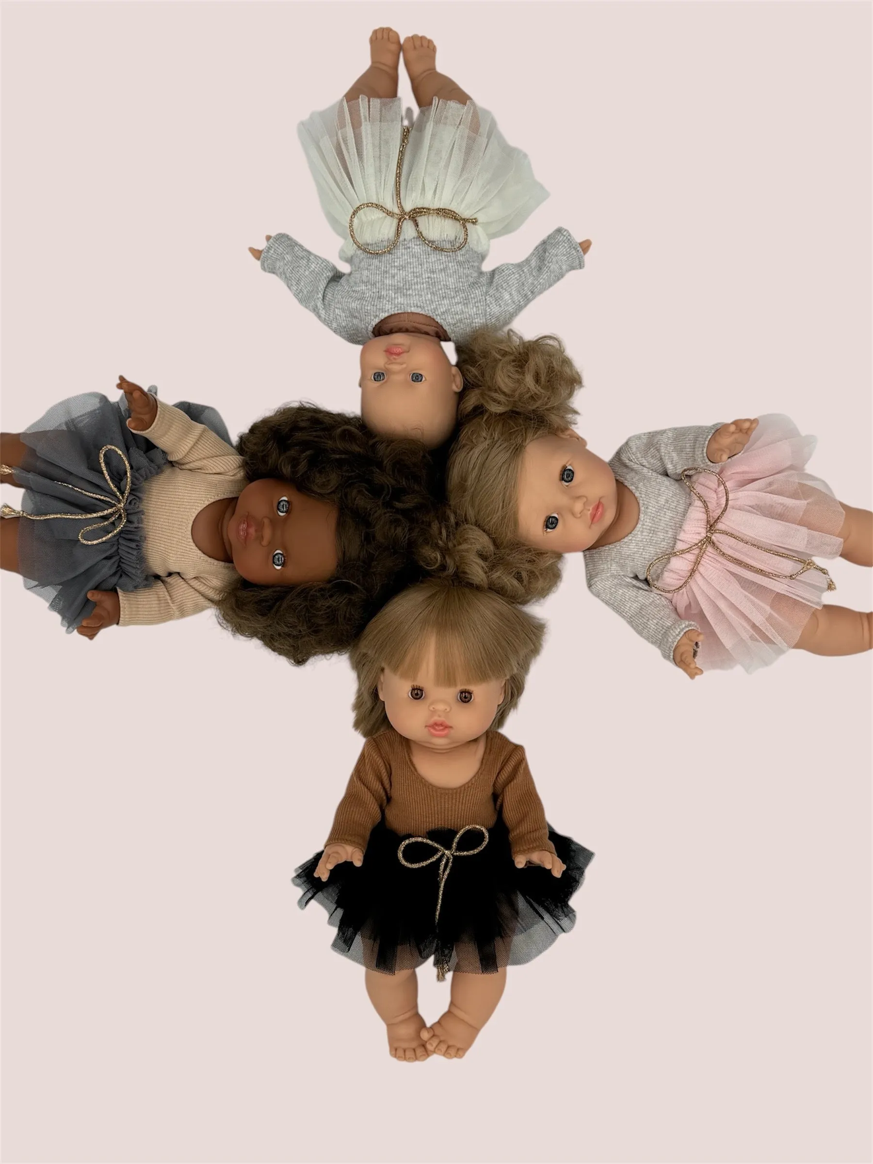 Minikane Doll Clothes | Doll Tutu Bodysuit - Misty Meadow