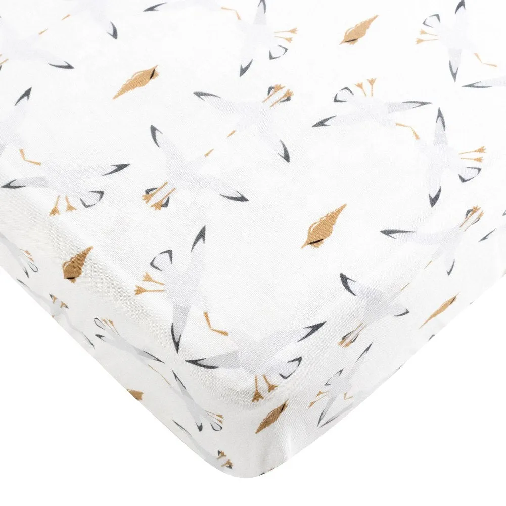 Nest Designs Bamboo-Cotton Blend Fitted Crib Sheet