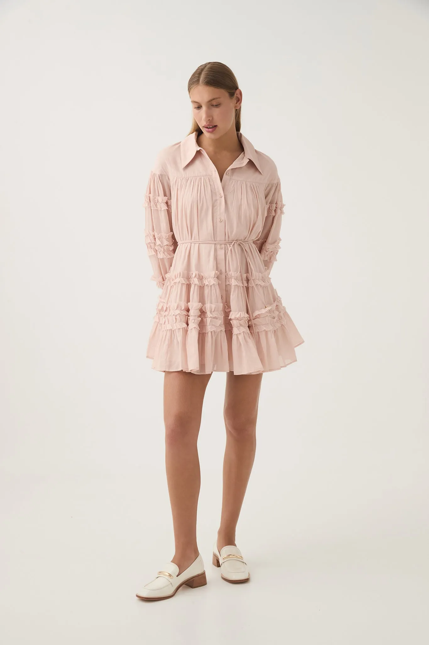 Pastiche Tiered Mini Dress