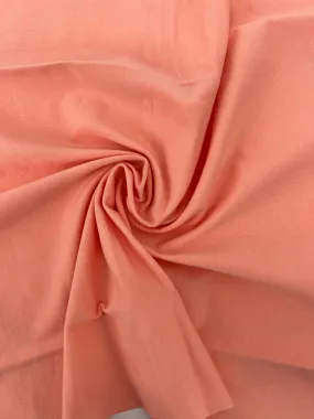 Peach - LUXE Solids Jersey Knit - 1/2 Metre