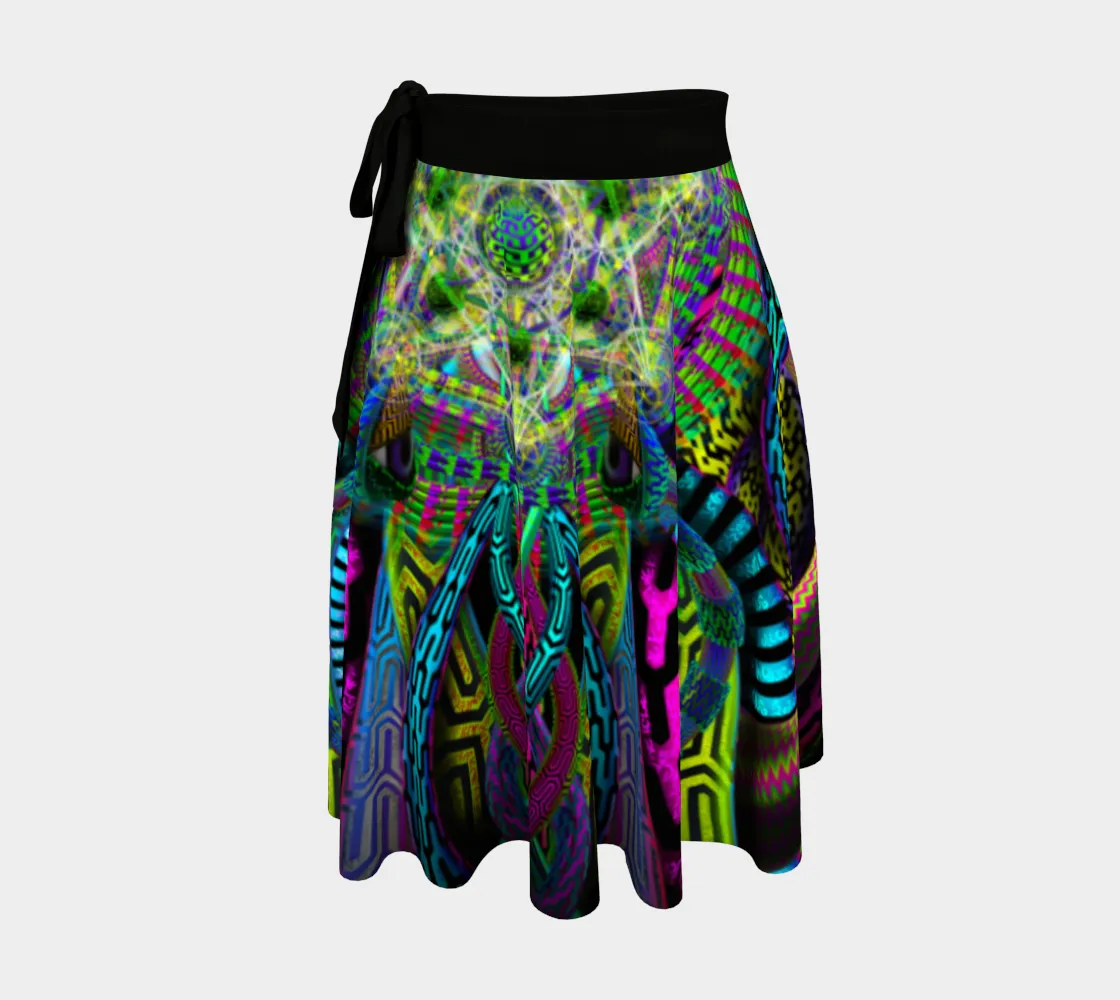 Primordial Presence Wrap Skirt